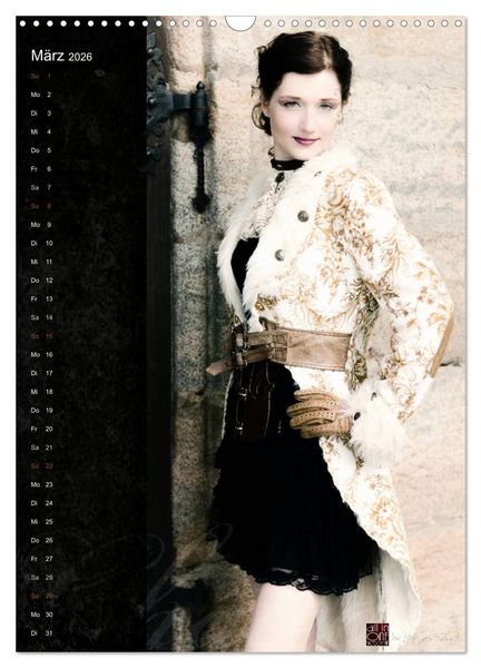 Produktbild: Mode au Chateau (Wandkalender 2026 DIN A3 hoch), CALVENDO Monatskalender