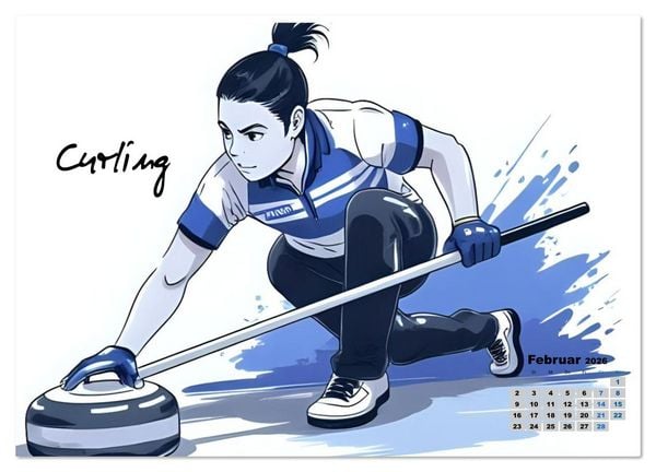 Produktbild: Jenseits des Podests - Olympische Sportarten in Aktion (hochwertiger Premium Wandkalender 2026 DIN A2 quer), Kunstdruck in Hochglanz