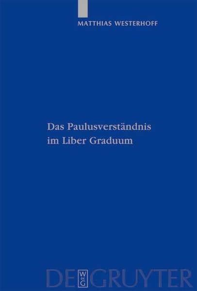 Produktbild: Das Paulusverst&auml;ndnis im Liber Graduum