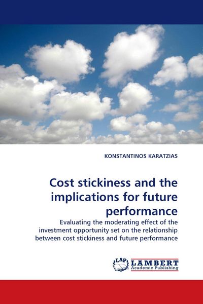 Produktbild: Cost stickiness and the implications for future performance
