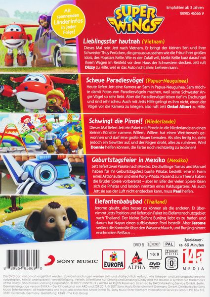 Produktbild: Super Wings 5 - Elefantenbabybad
