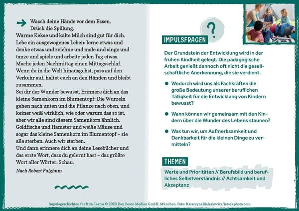 Produktbild: Impulsgeschichten f&uuml;r Kita-Teams