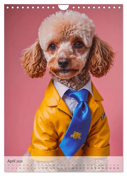 Produktbild: Hot Dogs - Fashion Victims (Wandkalender 2026 DIN A4 hoch), CALVENDO Monatskalender