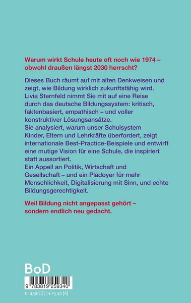 Produktbild: Vom Frontalunterricht zur Zukunftsbildung