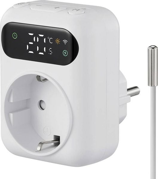 Produktbild: Sygonix SY-6824096 Universalthermostat Zwischenstecker Wochenprogramm 1St.