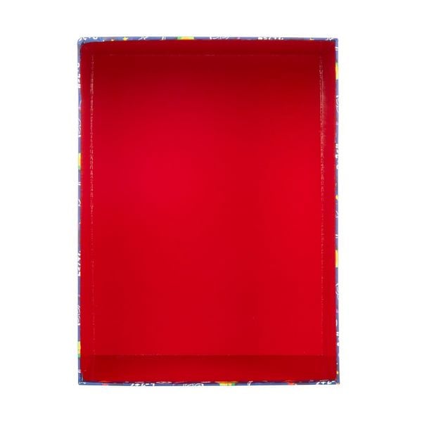 Produktbild: Idena Geschenkbox Schult&uuml;te blau 31x24x18cm