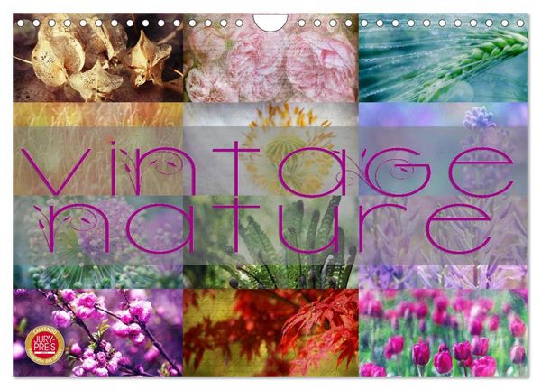 Produktbild: Vintage Nature - Romantische Naturaufnahmen (Wandkalender 2026 DIN A4 quer), CALVENDO Monatskalender