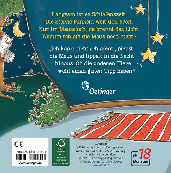 Produktbild: Licht aus, kleine Maus!