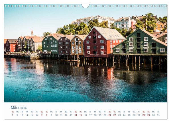 Produktbild: Nordkapp - Norwegens K&uuml;stenlandschaft (Wandkalender 2026 DIN A3 quer), CALVENDO Monatskalender