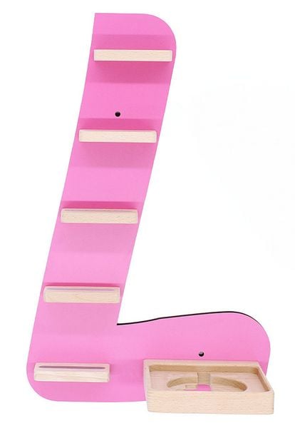 Wandregal 'Buchstabe L' für Toniebox