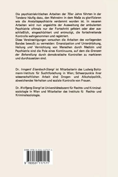 Produktbild: Grenzen der Behandlung