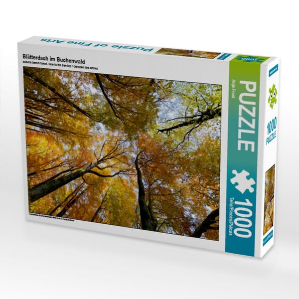 Blätterdach im Buchenwald (Puzzle)