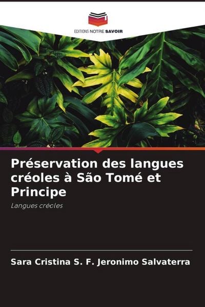 Produktbild: Pr&eacute;servation des langues cr&eacute;oles &agrave; S&atilde;o Tom&eacute; et Principe