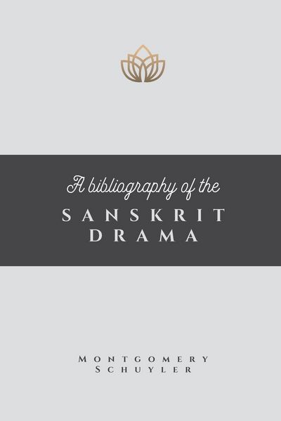 Produktbild: A Bibliography Of The Sanskrit Drama
