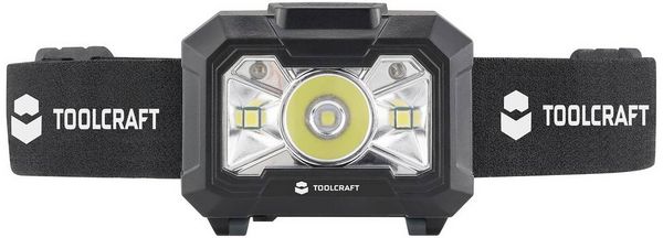 Produktbild: TOOLCRAFT TO-9664731 Stirnlampe Li-Ionen Akkus 400lm 30h TO-9664731