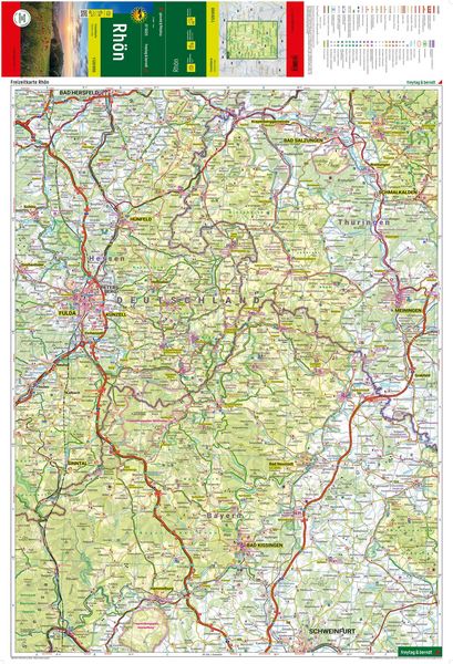 Produktbild: freytag & berndt Freizeitkarte Rh&ouml;n 1:120.000