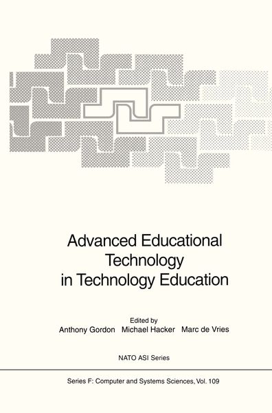 Produktbild: Advanced Educational Technology in Technology Education