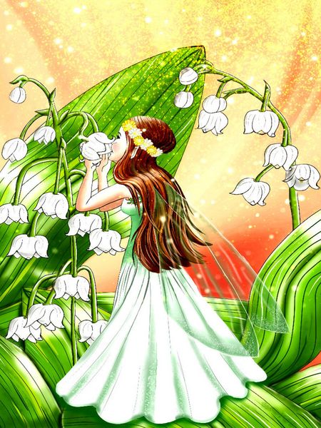 Produktbild: CALVENDO Puzzle Blumen-Elfe | 1000 Teile Lege-Gr&ouml;&szlig;e 64x48cm Foto-Puzzle f&uuml;r gl&uuml;ckliche Stunden