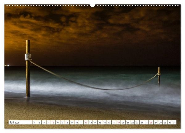 Produktbild: Miami Platja - Unvergessliche Meerblicke (hochwertiger Premium Wandkalender 2026 DIN A2 quer), Kunstdruck in Hochglanz