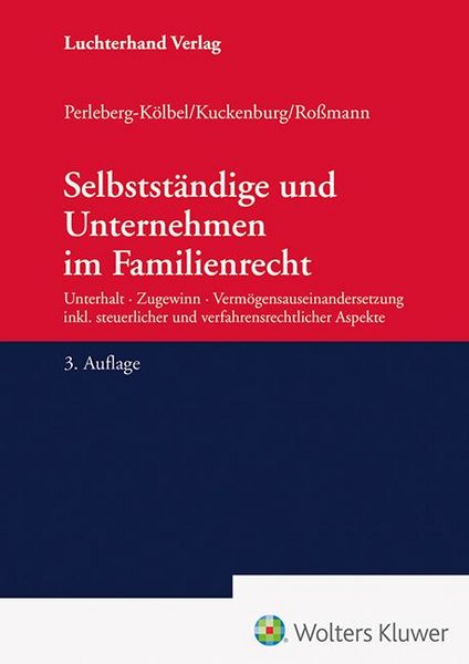 Produktbild: Selbstst&auml;ndige und Unternehmen im Familienrecht