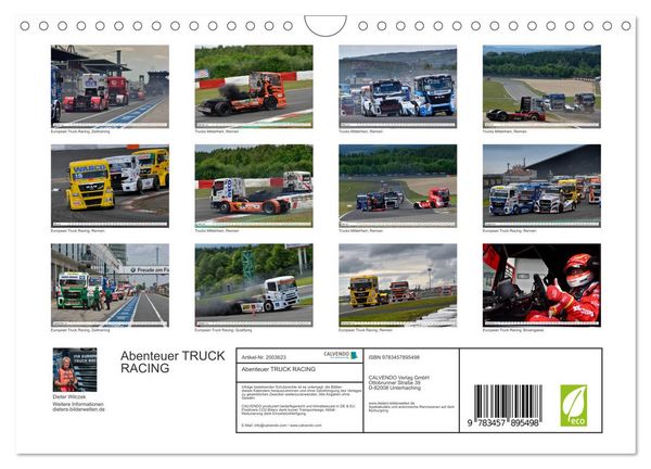 Produktbild: Abenteuer TRUCK RACING (Wandkalender 2026 DIN A4 quer), CALVENDO Monatskalender