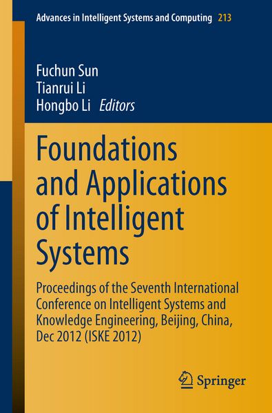 Produktbild: Foundations and Applications of Intelligent Systems
