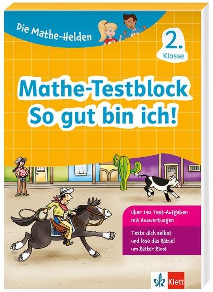 Produktbild: Mathe-Testblock So gut bin ich! 2. Klasse