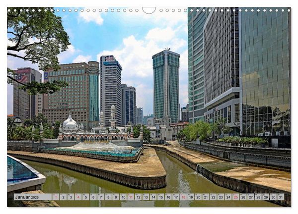 Produktbild: Malaysia-Impressionen (Wandkalender 2026 DIN A3 quer), CALVENDO Monatskalender
