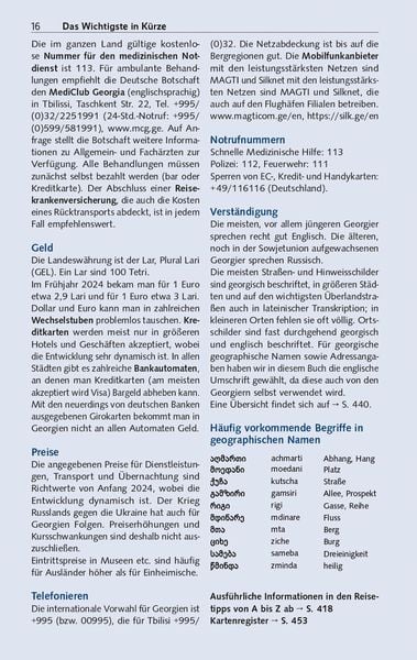 TRESCHER Reiseführer Georgien