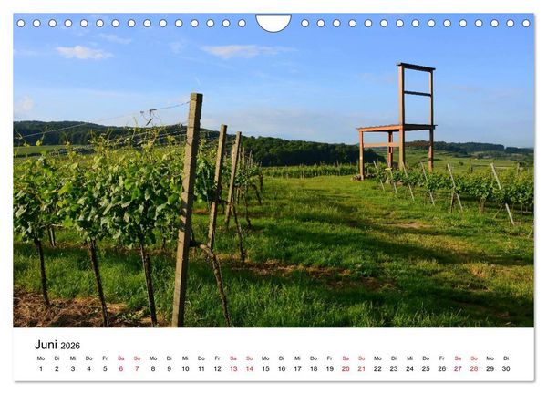 Produktbild: Impressionen vom Kaiserstuhl (Wandkalender 2026 DIN A4 quer), CALVENDO Monatskalender