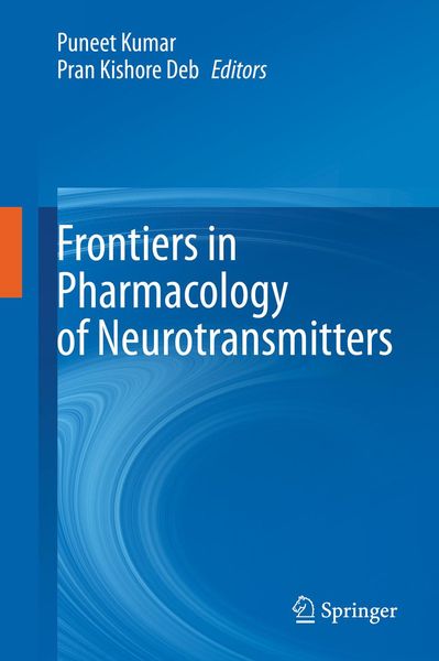 Produktbild: Frontiers in Pharmacology of Neurotransmitters