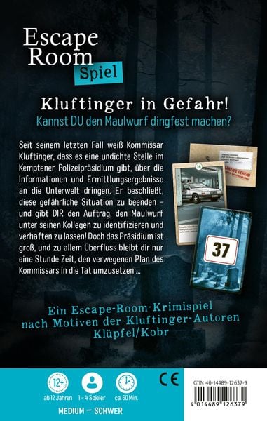 Produktbild: Kl&uuml;pfel Kobr: Kluftinger in Gefahr!