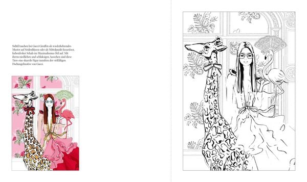 Produktbild: Die Welt der Mode &ndash; Das Colouring Book
