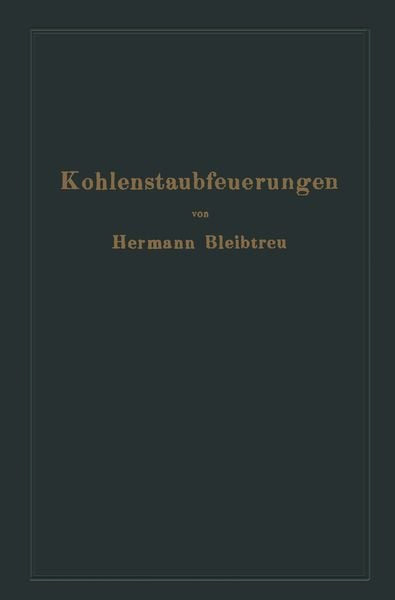 Produktbild: Kohlenstaubfeuerungen