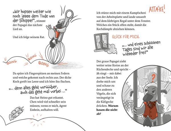 Produktbild: Agent Einbein &ndash; Drei schr&auml;ge V&ouml;gel ermitteln
