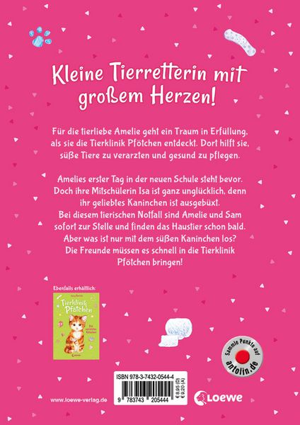 Produktbild: Tierklinik Pf&ouml;tchen (Band 2) - Ein Kaninchen mit Bauchweh