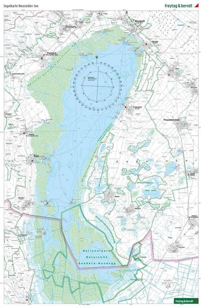 Produktbild: freytag & berndt Wanderkarte Neusiedler See, Eisenstadt - Leithagebirge - Rust - Sopron - Nationalpark Neusiedler See - Seewinke 1:50.000