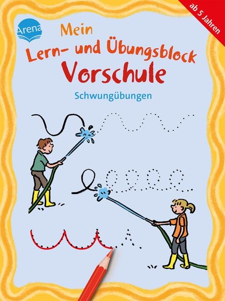Produktbild: Mein Lern- und &Uuml;bungsblock Vorschule. Schwung&uuml;bungen
