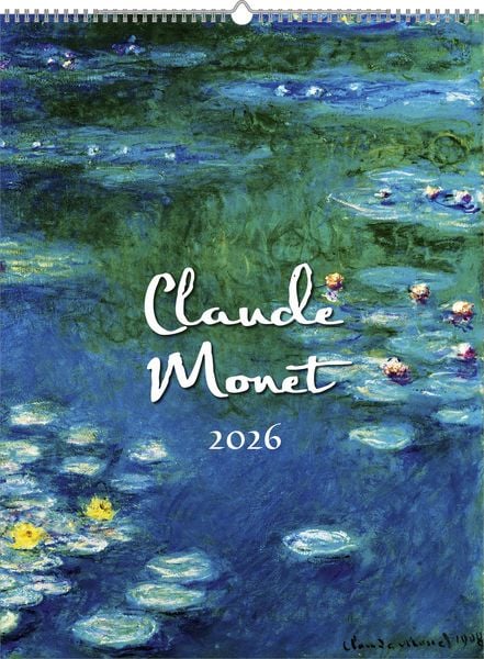 Produktbild: Claude Monet 2026 - Bild-Kalender 42x56 cm - Kunst-Kalender - Wand-Kalender - Malerei - Alpha Edition