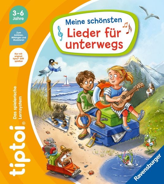 Produktbild: tiptoi&reg; Liederb&uuml;cher - Meine sch&ouml;nsten Lieder f&uuml;r unterwegs