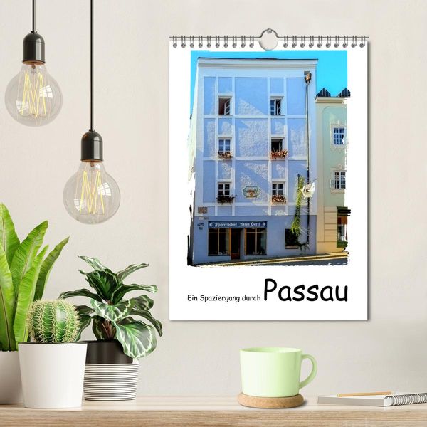 Produktbild: Ein Spaziergang durch Passau (Wandkalender 2026 DIN A4 hoch), CALVENDO Monatskalender