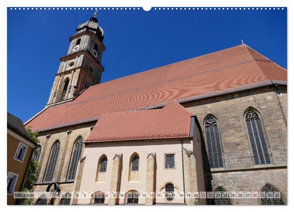 Produktbild: Amberg - Stadt zwischen Tradition und Moderne (hochwertiger Premium Wandkalender 2026 DIN A2 quer), Kunstdruck in Hochglanz