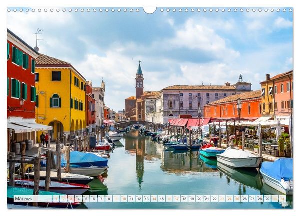 Produktbild: ItalienReise Venedig Chioggia Comacchio (Wandkalender 2026 DIN A3 quer), CALVENDO Monatskalender