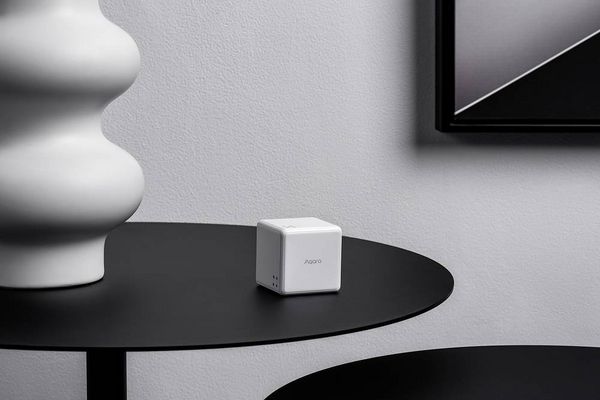 Produktbild: Aqara Funk-Zentrale CTP-R01 Wei&szlig; Apple HomeKit, IFTTT