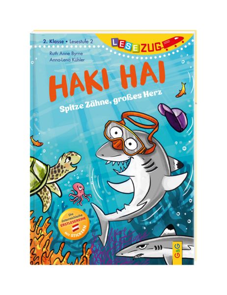 Produktbild: LESEZUG/2. Klasse &ndash; Lesestufe 2: Haki Hai &ndash; spitze Z&auml;hne, gro&szlig;es Herz