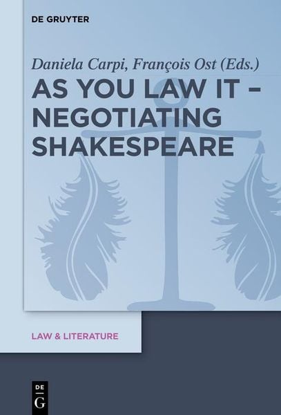 Produktbild: As You Law It - Negotiating Shakespeare