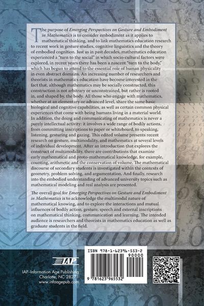 Produktbild: Emerging Perspectives on Gesture and Embodiment in Mathematics