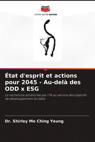 Produktbild: &Eacute;tat d'esprit et actions pour 2045 - Au-del&agrave; des ODD x ESG