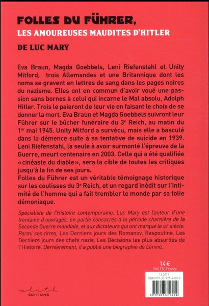 Produktbild: Folles du F&uuml;hrer : les amoureuses maudites d'Hitler