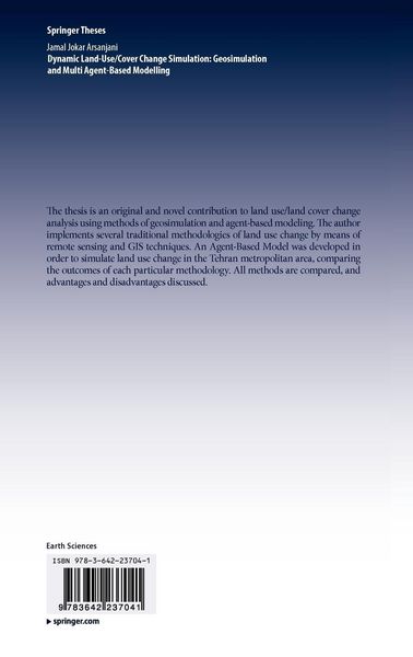 Produktbild: Dynamic land use/cover change modelling